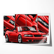 Load image into Gallery viewer, Ford Mustang 4th Gen 1999 2000 2001 2002 2003 2004 Cobra New Edge Convertible #055 - #063
