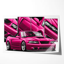 Load image into Gallery viewer, Ford Mustang 4th Gen 1999 2000 2001 2002 2003 2004 Cobra New Edge Convertible #055 - #063
