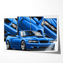 Load image into Gallery viewer, Ford Mustang 4th Gen 1999 2000 2001 2002 2003 2004 Cobra New Edge Convertible #055 - #063
