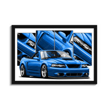 Load image into Gallery viewer, Ford Mustang 4th Gen 1999 2000 2001 2002 2003 2004 Cobra New Edge Convertible #055 - #063
