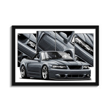 Load image into Gallery viewer, Ford Mustang 4th Gen 1999 2000 2001 2002 2003 2004 Cobra New Edge Convertible #055 - #063
