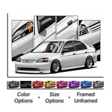 Load image into Gallery viewer, Honda Civic 2001-2003 Gen 7a Sedan
