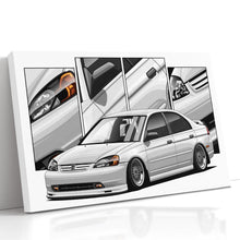 Load image into Gallery viewer, Honda Civic 07th Gen Sedan 2001 - 2003 Pre-face #064 - #072
