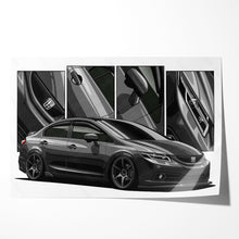 Load image into Gallery viewer, Honda Civic 2013-2015 Gen 9b Sedan
