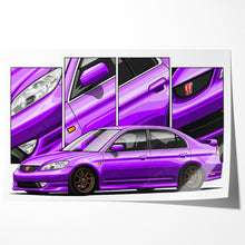Load image into Gallery viewer, Honda Civic 07th Gen Sedan 2004 2005 Facelift #418 - #426
