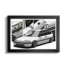 Load image into Gallery viewer, Honda Civic 1990-1991 Gen 4b Hatchback
