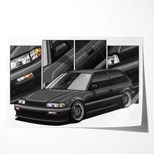 Load image into Gallery viewer, Honda Civic 1990-1991 Gen 4b Hatchback
