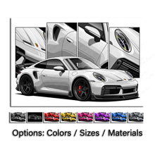 Load image into Gallery viewer, Porsche 911 992 Turbo S #113 - #121
