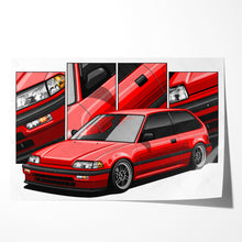 Load image into Gallery viewer, Honda Civic 1990-1991 Gen 4b Hatchback
