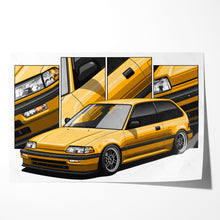Load image into Gallery viewer, Honda Civic 1990-1991 Gen 4b Hatchback
