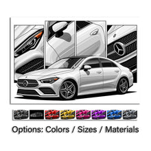 Load image into Gallery viewer, Mercedes CLA 250 2nd Gen 2020 - 2023 Pre-face #118-#126
