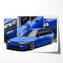 Load image into Gallery viewer, Honda Civic 1990-1991 Gen 4b Hatchback
