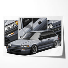 Load image into Gallery viewer, Honda Civic 1990-1991 Gen 4b Hatchback
