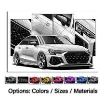 Load image into Gallery viewer, Audi RS3 2022-2024 #125- #133
