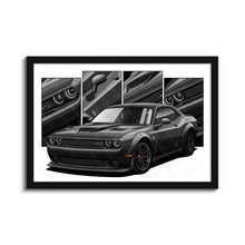 Load image into Gallery viewer, Dodge Challenger 2015-2018 Hellcat Pre-face #128 - #136
