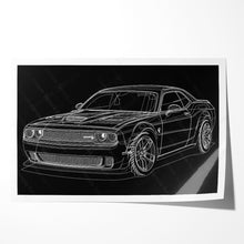 Load image into Gallery viewer, Dodge Challenger 2015-2018 Hellcat Pre-face #128 - #136
