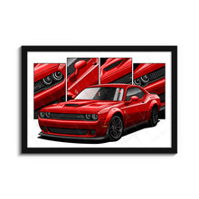 Load image into Gallery viewer, Dodge Challenger 2015-2018 Hellcat Pre-face #128 - #136
