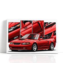 Load image into Gallery viewer, Ford Mustang 4th Gen 1999 2000 2001 2002 2003 2004 New Edge Convertible #128 - #136
