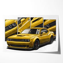 Load image into Gallery viewer, Dodge Challenger 2015-2018 Hellcat Pre-face #128 - #136
