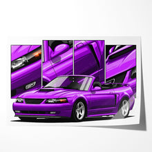 Load image into Gallery viewer, Ford Mustang 4th Gen 1999 2000 2001 2002 2003 2004 New Edge Convertible #128 - #136
