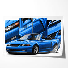 Load image into Gallery viewer, Ford Mustang 4th Gen 1999 2000 2001 2002 2003 2004 New Edge Convertible #128 - #136
