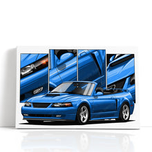 Load image into Gallery viewer, Ford Mustang 4th Gen 1999 2000 2001 2002 2003 2004 New Edge Convertible #128 - #136
