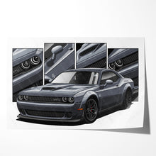 Load image into Gallery viewer, Dodge Challenger 2015-2018 Hellcat Pre-face #128 - #136
