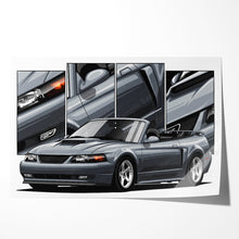 Load image into Gallery viewer, Ford Mustang 4th Gen 1999 2000 2001 2002 2003 2004 New Edge Convertible #128 - #136

