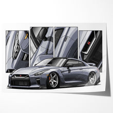 Load image into Gallery viewer, Nissan Skyline GTR R35 #321- #329
