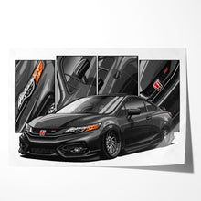 Load image into Gallery viewer, Honda Civic 2013-2015 Gen 9b Coupe
