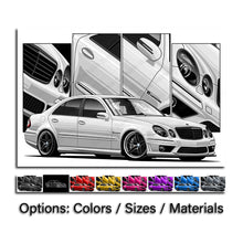 Load image into Gallery viewer, Mercedes E Class 3rd Gen E63 AMG 2007 - 2009 Facelift #145-#153
