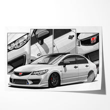 Load image into Gallery viewer, Honda Civic 2007-2011 Gen 8b JDM Type R

