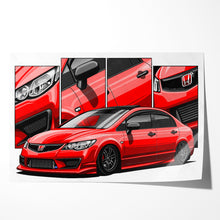 Load image into Gallery viewer, Honda Civic 2007-2011 Gen 8b JDM Type R
