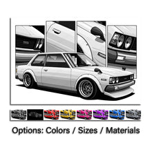 Load image into Gallery viewer, Toyota Corolla 4th Gen Coupe E70 Coupe 1979 - 1987 #155 - #163
