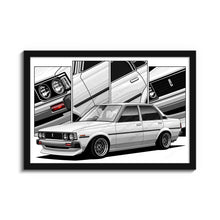 Load image into Gallery viewer, Toyota Corolla 4th Gen Sedan KE70 E70 TE71 #164- #172
