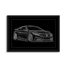 Load image into Gallery viewer, Honda Civic 10th Gen Coupe 2016 - 2018 Pre-face #184 - #192
