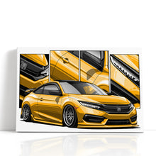 Load image into Gallery viewer, Honda Civic 10th Gen Coupe 2016 - 2018 Pre-face #184 - #192
