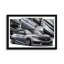 Load image into Gallery viewer, Honda Civic 10th Gen Coupe 2016 - 2018 Pre-face #184 - #192

