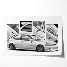 Load image into Gallery viewer, Honda Civic 1999-2000 Gen 6b  Hatchback

