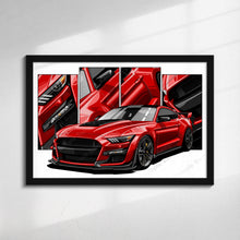 Load image into Gallery viewer, Ford Mustang 6th Gen 2020 2021 2022 Shelby GT500 #001 - #009
