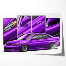 Load image into Gallery viewer, Honda Civic 07th Gen Coupe 2001 - 2003 Pre-face #055 - #063
