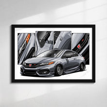 Load image into Gallery viewer, Honda Civic 09th Gen Coupe 2013 - 2015 Facelift #139 - #147
