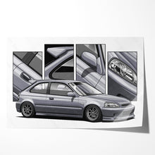 Load image into Gallery viewer, Honda Civic 1999-2000 Gen 6b  Hatchback
