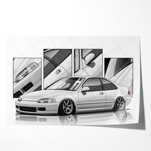 Load image into Gallery viewer, Honda Civic 1992-1995 Gen 5 Coupe

