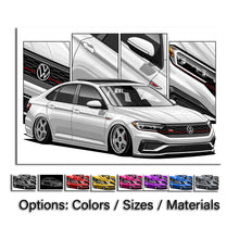 Load image into Gallery viewer, Volkswagen Jetta 2019-2021 MK7 GLI #228- #236
