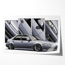 Load image into Gallery viewer, Honda Civic 1992-1995 Gen 5 Sedan

