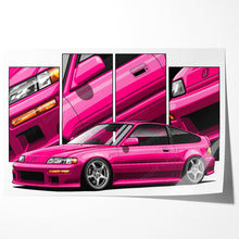 Load image into Gallery viewer, Honda CRX 2nd Gen 1988 - 1991 Mugen #121 - #129
