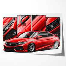 Load image into Gallery viewer, Honda Civic 10th Gen Coupe 2016 - 2018 SI Pre-face #382 - #390
