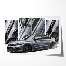Load image into Gallery viewer, Honda Civic 2022-2024 Gen 11b Sedan SI
