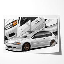 Load image into Gallery viewer, Honda Civic 1992-1995 Gen 5 Hatchback EG6
